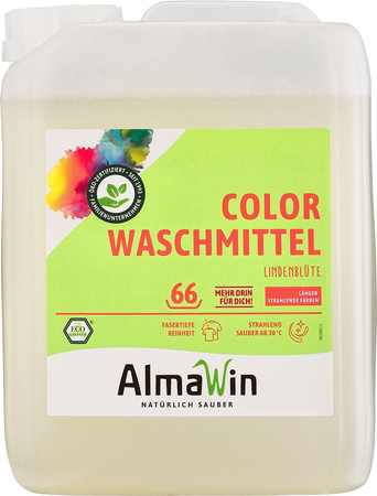 Detersivo Liquido per Bucato Colorato (Concentrato) ECO 5 L – Almawin