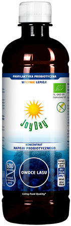Concentrato di bevanda probiotica ai frutti di bosco senza glutine biologico 500 ml – Joy Day