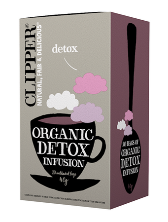 Infuso di ibisco, ortica e liquirizia (detox) bio (20 x 2 g) 40 g - Clipper