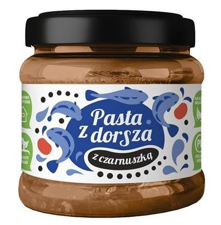 Paté di merluzzo con nigella 140 g – Kuterfish