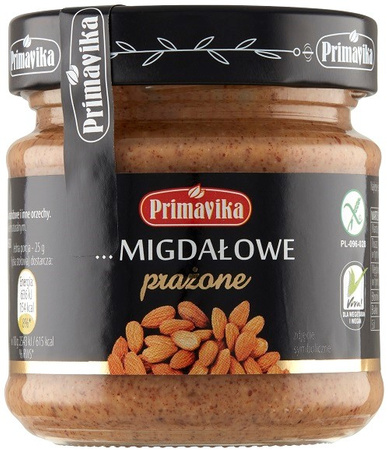 Burro di mandorle tostato 185 g – Primavika