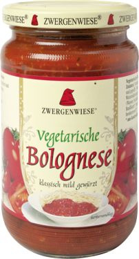 Sugo tipo bolognese senza glutine Biologico 350 g – Zwergenwiese
