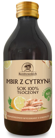 Succo di zenzero con limone NFC 250 ml - REMBOWSCY