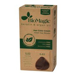 Tintura per capelli marrone chiaro dorato (5.03) 250 g - Biomagic