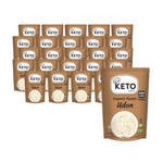 SET 25 x Tagliatelle keto senza glutine (konjac noodle udon) bio 270 g - keto chef (meglio degli alimenti)
