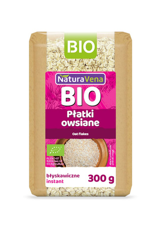Fiocchi d'avena istantanei BIO 300 g - Naturavena