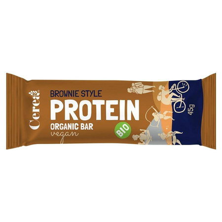 Barretta proteica stile brownie BIO 45 g