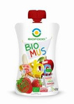 Purea di fragola, banana e mela biologica 90 g – Bio Food