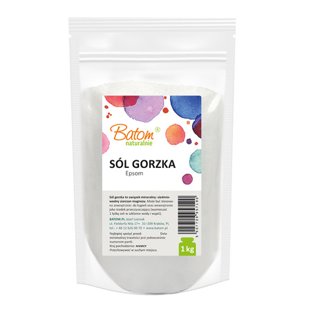 Sale di Epsom (sale da bagno) 1 kg
