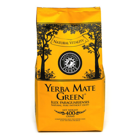 Yerba mate Green Fuerte 400 g – Mate Green Biologico