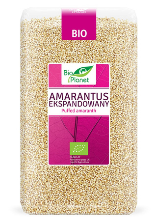 Amaranto soffiato Biologico 150 g – Bio Planet