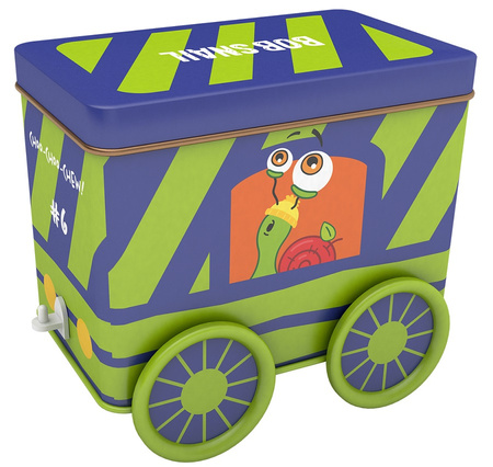 Carro: snack e gelatine di frutta con giocattolo e adesivo senza glutine 107g - Bob Snail (prodotto stagionale)
