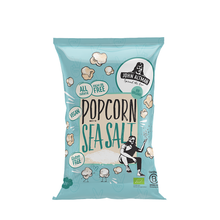 Popcorn al sale marino senza glutine bio 60g - John Altman
