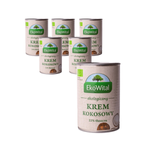 SET 6 x Crema di cocco 22% di grassi ( latte di cocco ) bio 400 ml