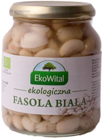 Fagioli bianchi al naturale biologici 360 g / 240 g – Ekowital