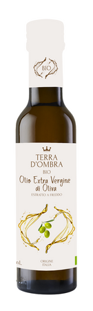 Olio extravergine di oliva bio 250 ml - Terra D'Ombra