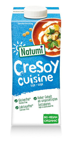 Prodotto di soia concentrato per la cottura e il forno senza glutine bio 200 ml