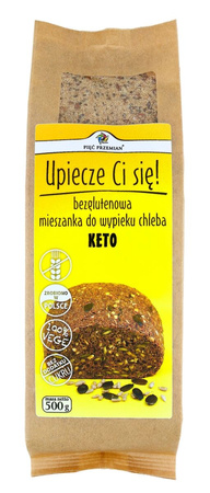 Miscela per panificazione keto senza glutine Five Transformations 500g