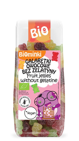 Gelatine di frutta senza gelatina Biologico 100 g – Biominki