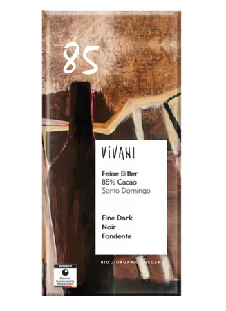 Cioccolato Fondente 85% Bio 80 g – Vivani