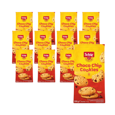 SET 12 x Biscotti al cacao senza glutine 200 g Schar