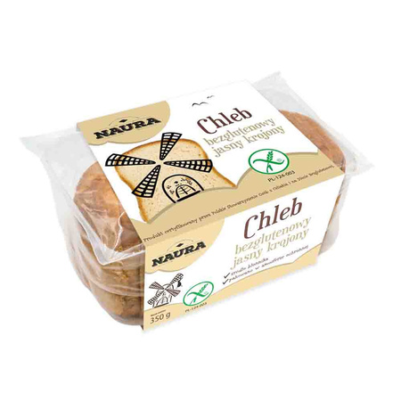 Pane leggero a fette senza glutine 350 g