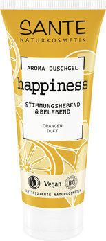 Gel Doccia Happiness Arancia Bio 200 ml – Sante