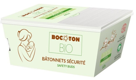 Bastoncini igienici per bambini e neonati BIO 60 pz. – Bocoton