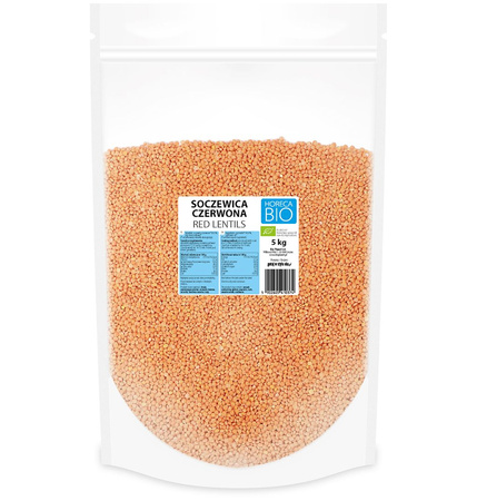 Lenticchie rosse bio 5 kg