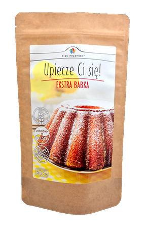 Preparato per torta senza glutine 500 g – Pięć Przemian (Five Transformations)