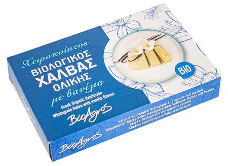 Halva di sesamo al gusto di vaniglia Biologico 200 g – Bio Agros