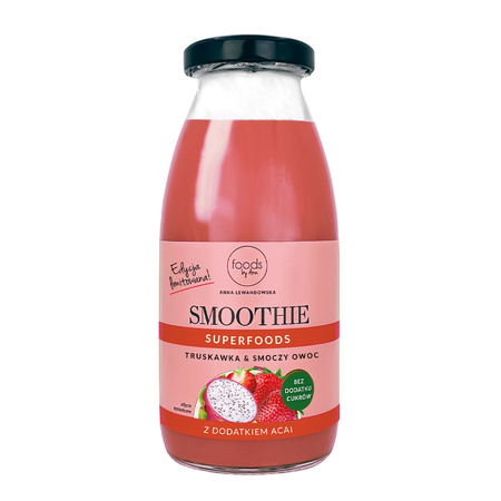 Smoothie fragola, arancia, frutto del drago e Acai 250 ml – Foods By Ann