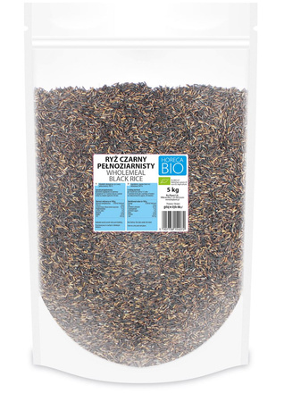 Riso nero integrale biologico 5 kg Horeca