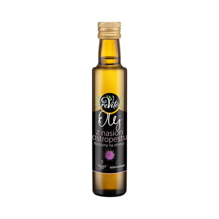 Olio di cardo mariano spremuto a freddo 250 ml - Revito
