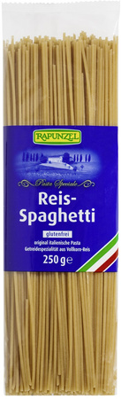 Pasta di riso integrale spaghetti senza glutine biologica 250 g – Rapunzel