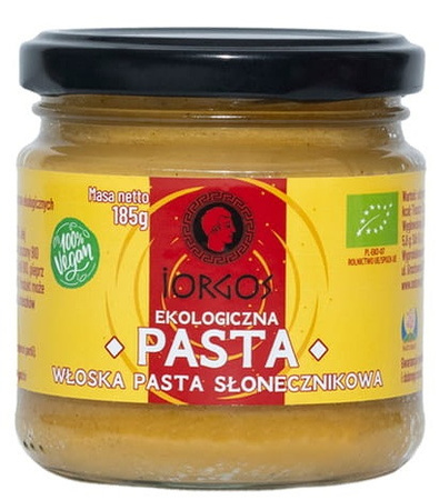 Crema italiana di girasole biologica 185 g – Iorgos