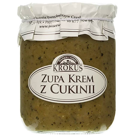 Crema di zucchine senza glutine 470 g - KROKUS