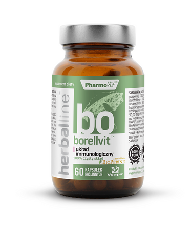 Borellvit per il sistema immunitario integratore alimentare 60 capsule 29,59 g - Herballine – Pharmovit