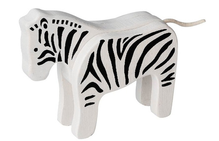Zebra in bambù da 24 mesi (9 x 3,5 x 4 cm) – Everearth