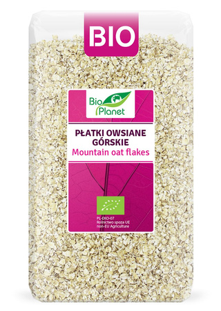 Fiocchi d'avena grandi BIO 600 g – Bio Planet