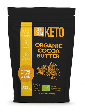 Grasso di cacao bio senza glutine 200 g - Cacao