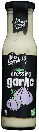 Condimento all'aglio vegano BIO 250 ml - Banditi BIO