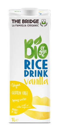 Bevanda di riso e vaniglia senza glutine 1 l bio - Il Ponte