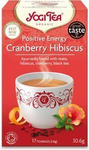 Tisana energia positiva mirtillo rosso - ibisco BIOLOGICA (17 x 1,8 g) 30,6 g – Yogi Tea