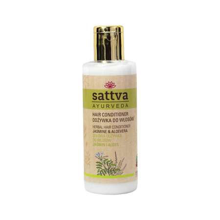 Balsamo per capelli al gelsomino e aloe vera 210 ml - SATTVA (AYURVEDA)