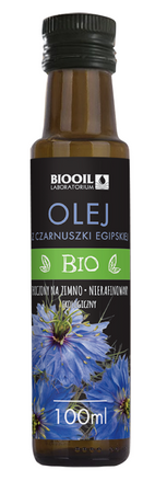 Olio di nigella sativa egiziana spremuto a freddo BIO 100 ml – Biooil