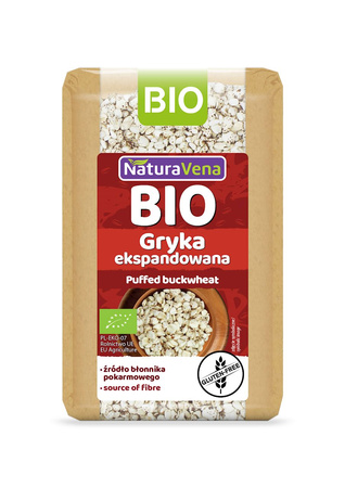 Grano saraceno soffiato biologico senza glutine 80 g – Naturavena