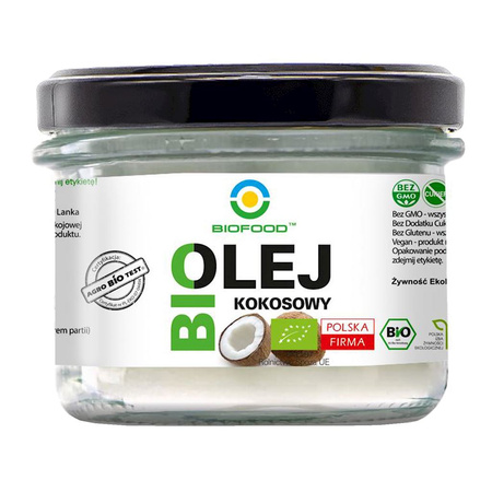 Olio di cocco inodore Biologico 180 ml – Bio Food