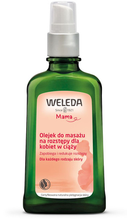 Olio da massaggio per smagliature per donne in gravidanza eco 100 ml - Weleda