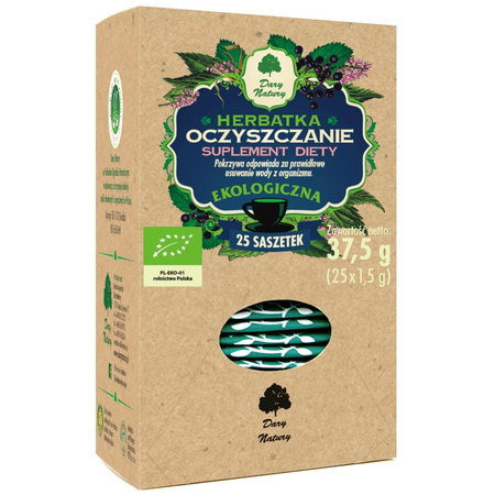 Tisana Depurativa Biologica 25 x 1,5 g – Dary Natury